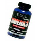 Omega 3 Ultimate Nutrition 180 капсул Витамины и минералы